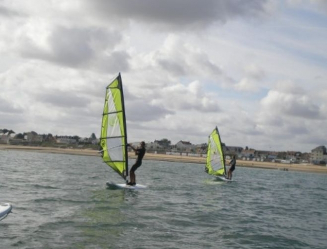  Windsurfen in Calvados 